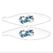 Symbol Infinity of Blue Morpho Butterflies Basketbal (Panelen)