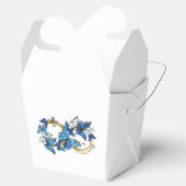 Symbol Infinity of Blue Morpho Butterflies Bedankdoosjes (Geopend)