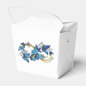 Symbol Infinity of Blue Morpho Butterflies Bedankdoosjes (Achterkant)