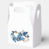Symbol Infinity of Blue Morpho Butterflies Bedankdoosjes (Geopend)