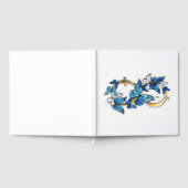 Symbol Infinity of Blue Morpho Butterflies Gastenboek (Volledig)