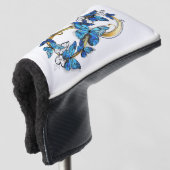 Symbol Infinity of Blue Morpho Butterflies Golfheadcover (3/4 voorkant)