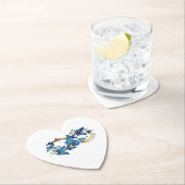 Symbol Infinity of Blue Morpho Butterflies Kartonnen Onderzetters (Insitu)