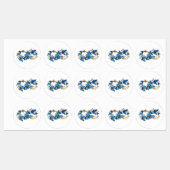 Symbol Infinity of Blue Morpho Butterflies Labels (Vel)