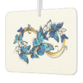 Symbol Infinity of Blue Morpho Butterflies Luchtverfrisser (Links)