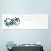 Symbol Infinity of Blue Morpho Butterflies Spandoek (Beurs)