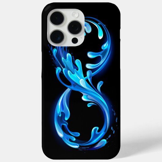 Symbol Infinity of Cold Clear Water Case-Mate iPhone Case (Achterkant)