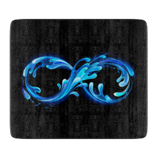 Symbol Infinity of Cold Clear Water Snijplank