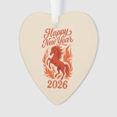Symbole 2026 Fire Red Horse (devant)