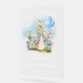 SYMBOLE ACrylique Baby shower petit lapin mignon P (Angle)