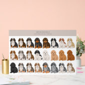 SYMBOLE ACrylique Bernedoodle (Mariage)