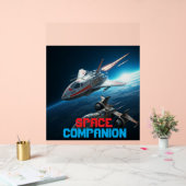 Symbole acrylique compagnon spatial (Mariage)