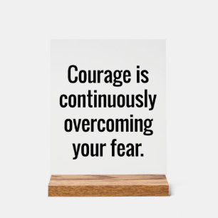 SYMBOLE ACrylique Courage