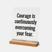 SYMBOLE ACrylique Courage (Angle)