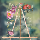 SYMBOLE ACrylique D'ACCUEIL DE Fête des mariées Fl (Neutre)