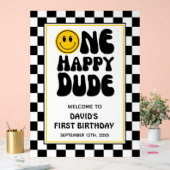 Symbole acrylique de bienvenue d'un joyeux homme (Mariage)