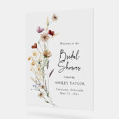 Symbole acrylique de Fête des mariées Boho (Angle)