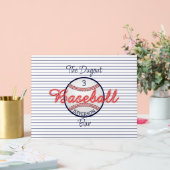 Symbole acrylique de la barre de sport de baseball (Mariage)