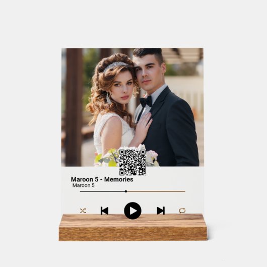 Symbole acrylique de la chanson QR Code (Recto)