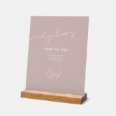 Symbole acrylique de la douche nuptiale (Angle)