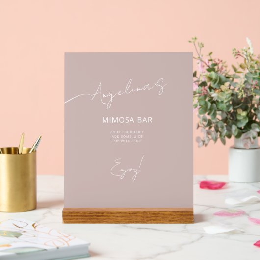 Symbole acrylique de la douche nuptiale (Mariage)