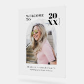 Symbole acrylique de la fête de graduation personn (Angle)