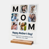 Symbole acrylique de la fête des mères (Angle)