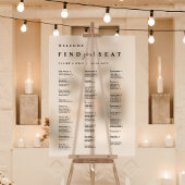 Symbole acrylique dépoli du tableau de siège alpha