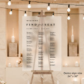 Symbole acrylique dépoli du tableau de siège alpha