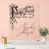 Symbole acrylique du script du nom du vendeur Fort (Mariage)