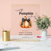 SYMBOLE ACrylique D'UN PETIT Baby shower Citrouill (Mariage)