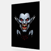 Symbole acrylique Eerie Vampire Face (Angle)