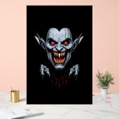 Symbole acrylique Eerie Vampire Face (Mariage)
