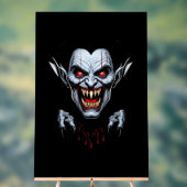 Symbole acrylique Eerie Vampire Face (Neutre)