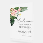 SYMBOLE ACrylique Feuille DE LA Paume Bienvenue Ma (Angle)