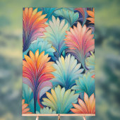 Symbole acrylique Flora 1 Pastel Floral (Neutre)