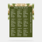 Symbole acrylique givrée de la carte de siège de m (Recto)