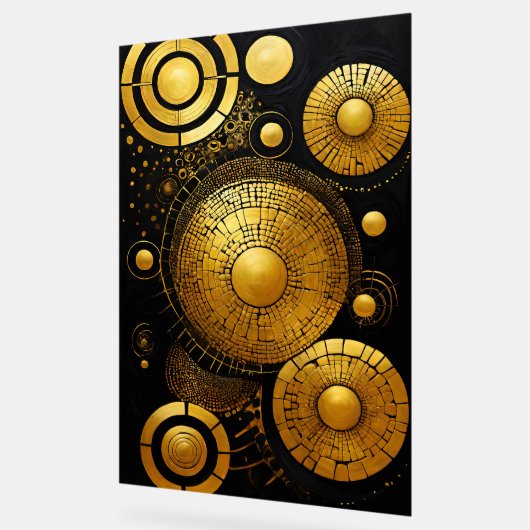 SYMBOLE ACrylique GoldRush 1 (Angle)