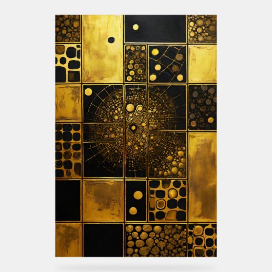 SYMBOLE ACrylique GoldRush 6 (Recto)