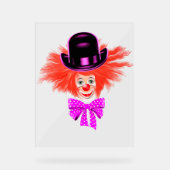SYMBOLE ACrylique Happy Clown Funny (Recto)