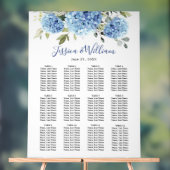 Symbole acrylique Hydrangea 12 Tables SEATING CHAR (Neutre)