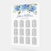 Symbole acrylique Hydrangea 12 Tables SEATING CHAR (Angle)