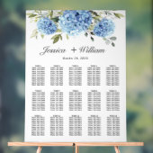 Symbole acrylique Hydrangea 15 Tables SEATING CHAR (Neutre)