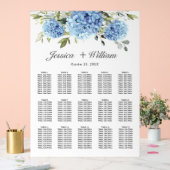 Symbole acrylique Hydrangea 15 Tables SEATING CHAR (Mariage)