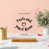 Symbole acrylique Mariage de carte postale (Mariage)