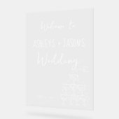 SYMBOLE ACrylique mariage dessiné à la main (Angle)