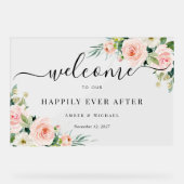 SYMBOLE ACrylique Mariage Fleur Joyeux (Recto)