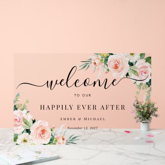 SYMBOLE ACrylique Mariage Fleur Joyeux (Mariage)