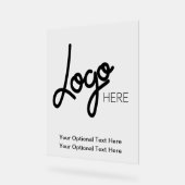 Symbole acrylique moderne professionnel Big Busine (Angle)