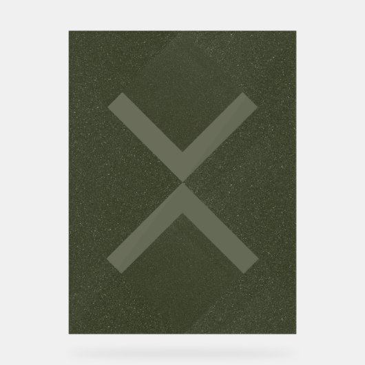 SYMBOLE ACrylique Motif (Recto)